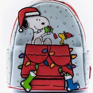 Loungefly Holiday Snoopy Mini Backpack